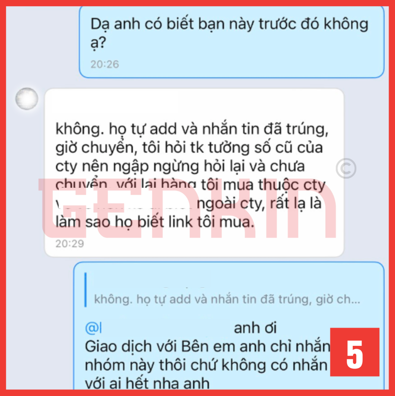 Customer support
